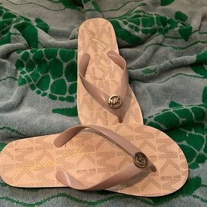 Michael Kors flip flops